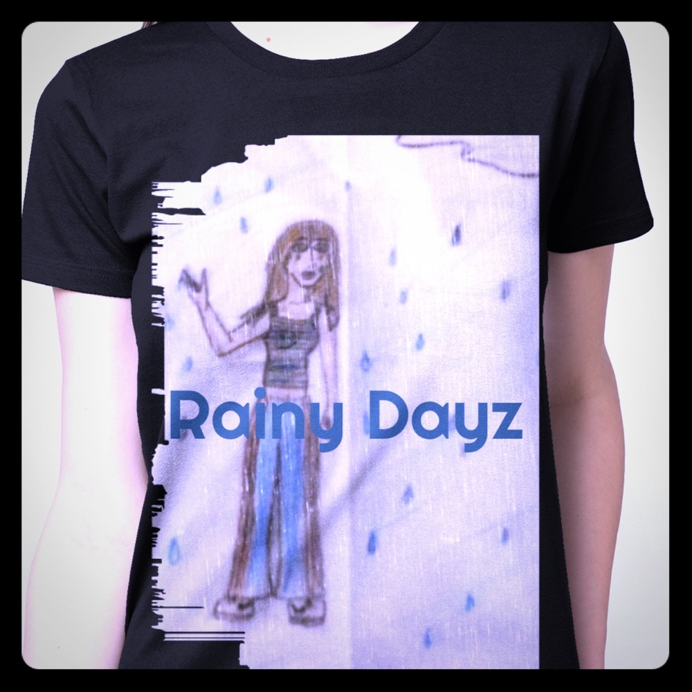 AbbieINC Rainy Day women’s tee